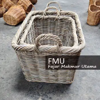 heavy duty wicker basket