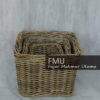 gardening rattan basket