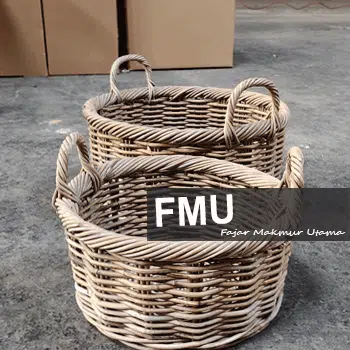 Rattan Basket For Plant