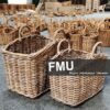 Cheap Grey Wicker Storage Baskets