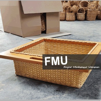 Wicker rattan modular storage