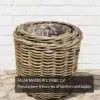 Wikcer kubu grey basket