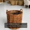 Set 3 Large Square Chunky CEEL Log Baskets